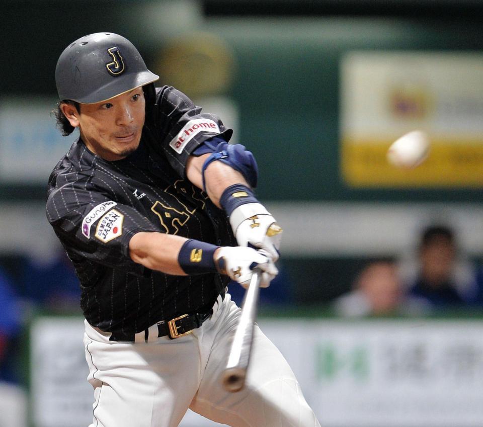 侍J松田の適時打、平田の犠飛で追加点/侍ジャパン/デイリー ...