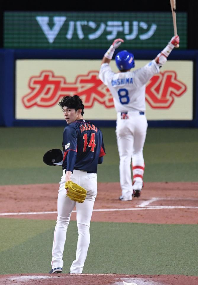 　３回無失点の好投をみせた佐々木朗（撮影・金田祐二）