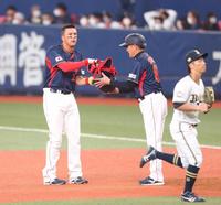 侍J・ヌートバーの人気沸騰中！「たっちゃん最高！」ミルパフォ