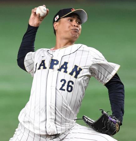 　力投する宇田川（撮影・棚橋慶太）