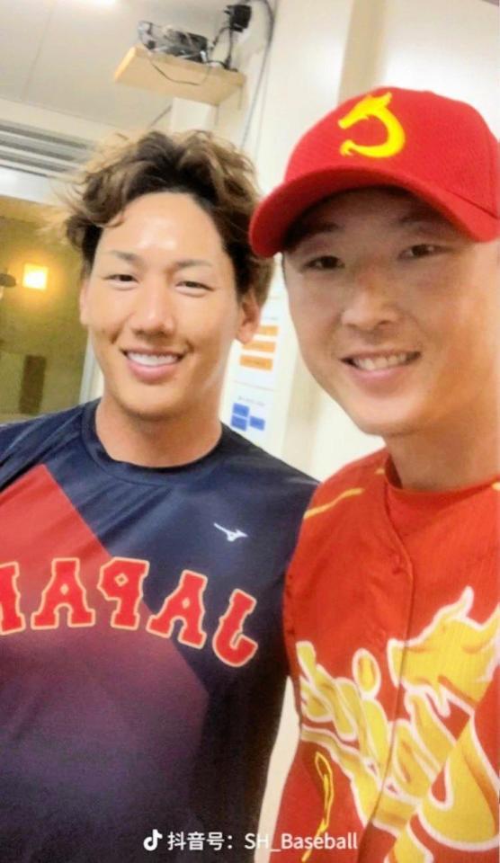 　中国代表・李寧のＳＮＳより