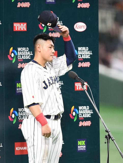 岡本和真のお立ち台「最高です！」と話題に 「岡本最高」「アナも最高