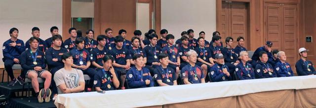 大谷の“相棒”水原一平氏が優勝会見で爆笑さらう　ヌートバーの言葉を通訳「誘っていただいたイッペイに感謝」