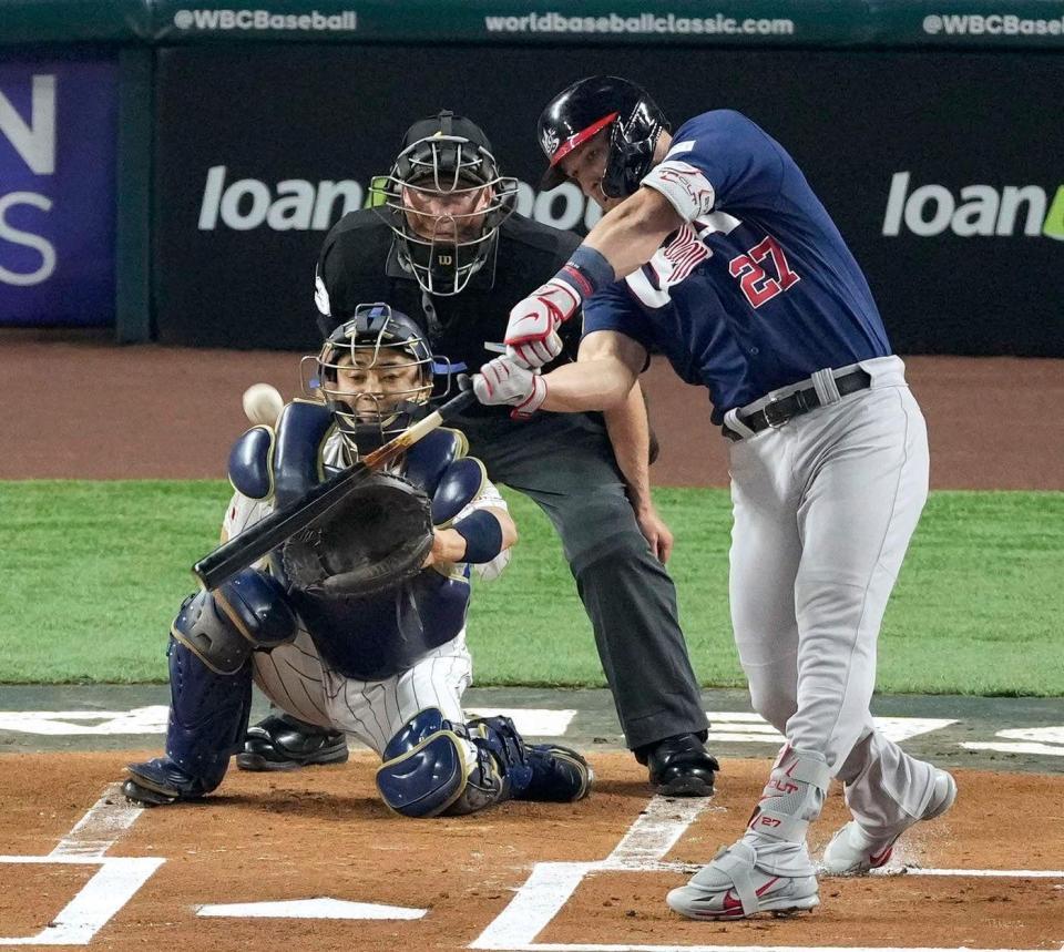 WBC2023 USA代表ユニフォーム アメリカ 大谷翔平 トラウト - シャツ