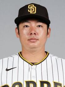 　パドレスの松井裕樹（ゲッティ＝共同）