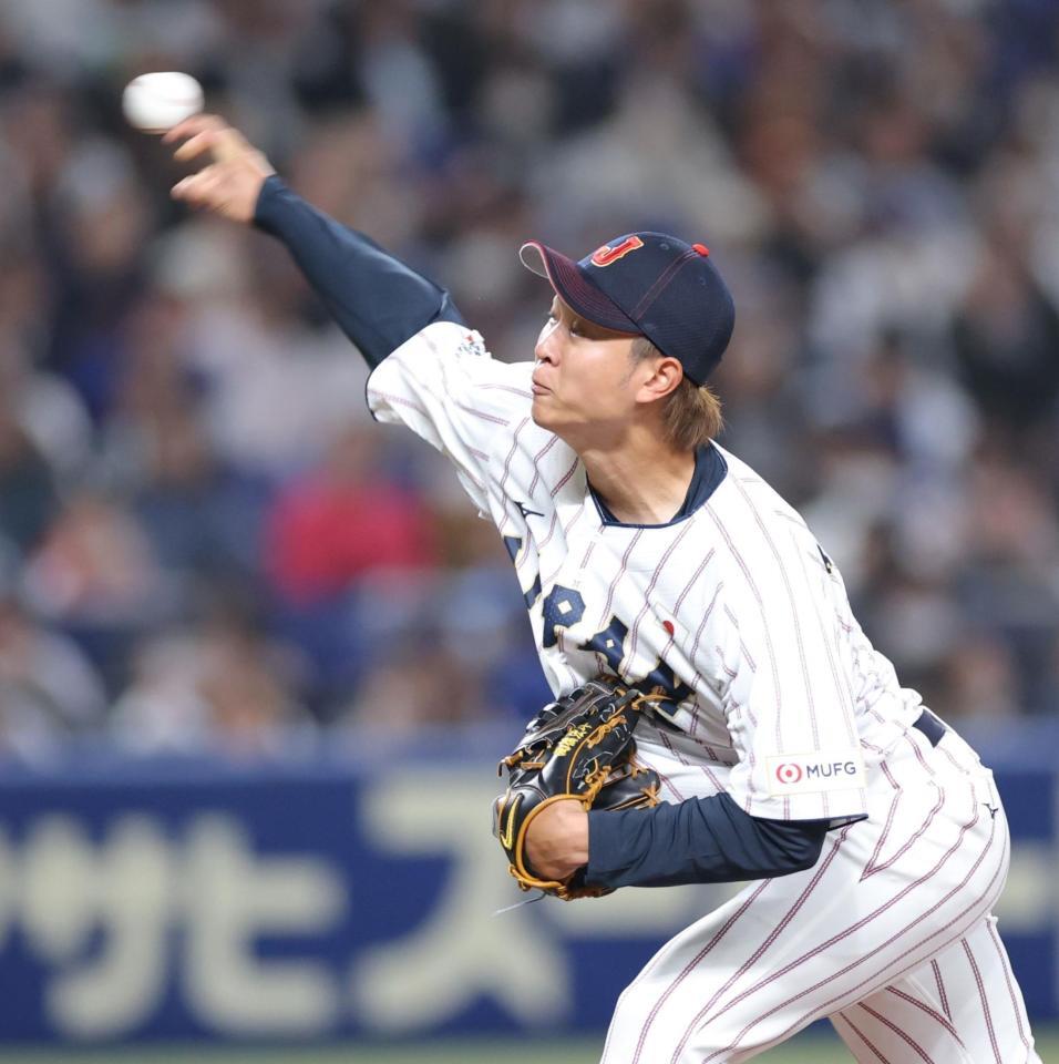 ９回、急きょ登板し力投する高橋宏（撮影・西岡正）