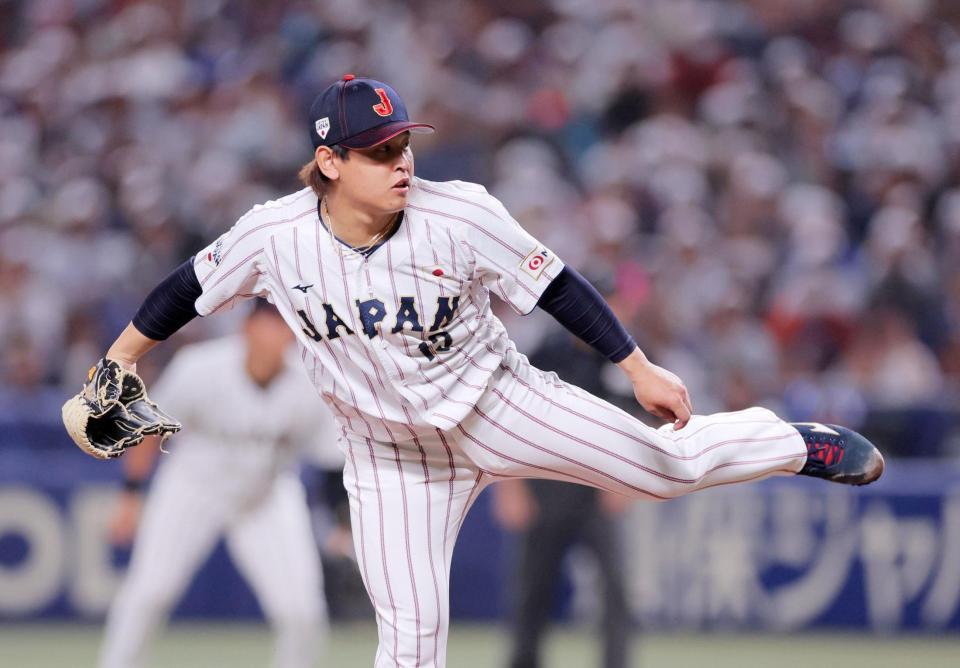 中日戦に先発する宮城