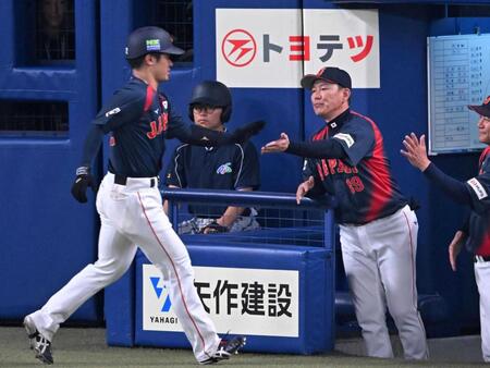 侍ジャパン・井端監督　五回無死一、二塁から源田に犠打のサイン「本番もある程度想定」