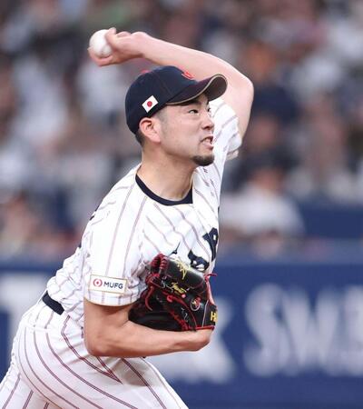 先発の菊池（撮影・中田匡峻）