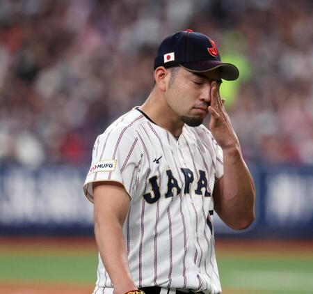 １回、杉本に先制打を打たれた菊池