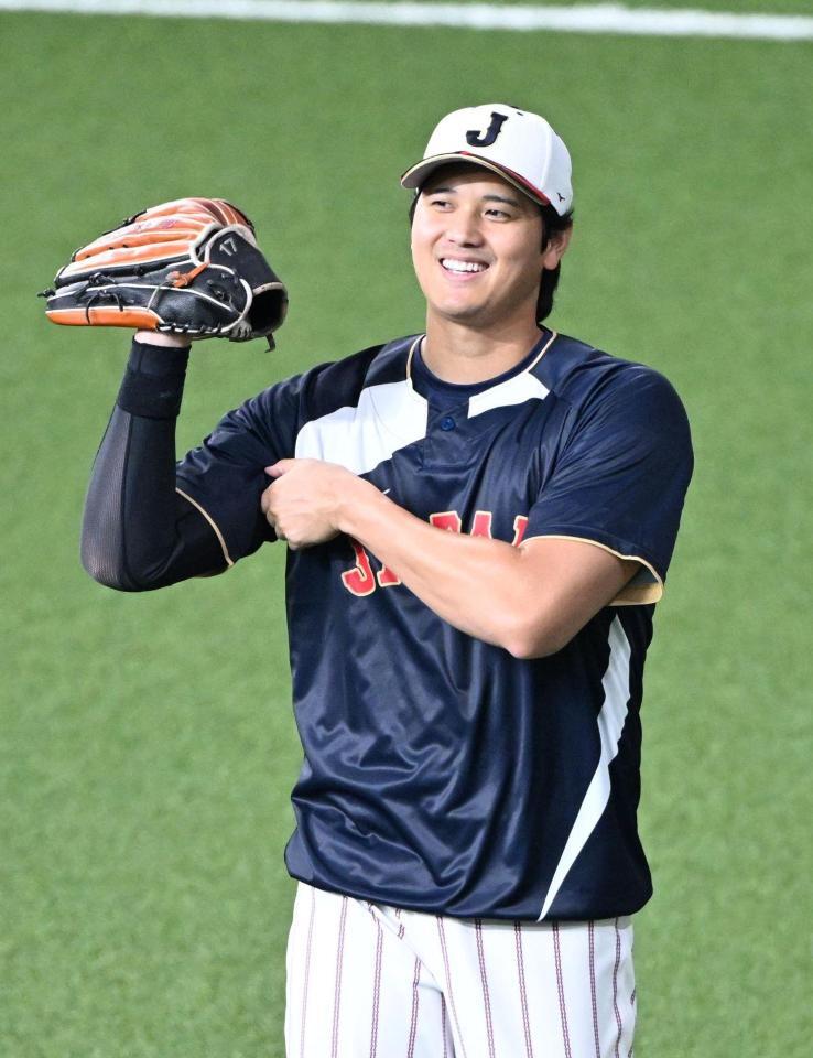侍ジャパン 大谷翔平は2番スタメン クリーンアップはMLB組 井端