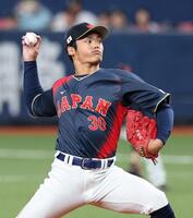 ９回に登板した根尾