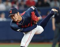 ９回に登板した根尾