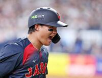 ７回、２点打を放ち叫ぶ代打森下