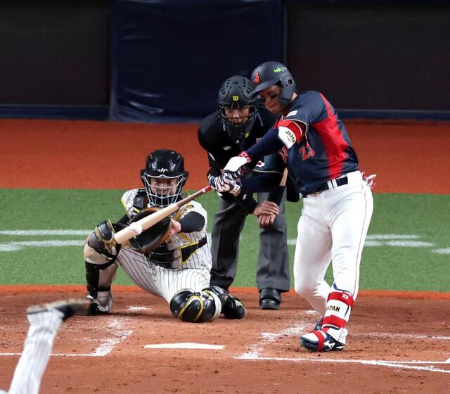 侍ジャパン 代打の神様誕生！？森下翔太が勝負所で2点タイムリー 貴重