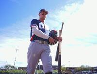 ロッキーズ戦に臨むジャッジ（共同）