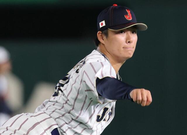 侍ジャパン 山本由伸が球場一番乗り 試合開始5時間前に早くも 台湾戦