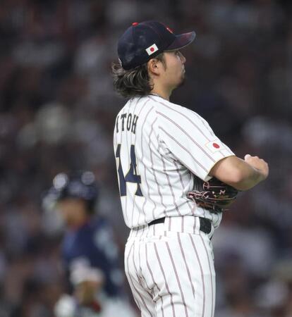 ４回、金慧成に同点ソロを浴びた伊藤（撮影・伊藤笙子）