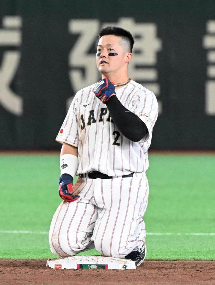 牧秀悟「少し焦ってしまった」四回2死満塁、大谷翔平の打席で牽制死