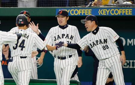 侍ジャパン・井端監督「勝てて良かった」　牧けん制アウトでチャレンジ通らず「私の反省」