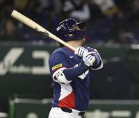 ２回、先制２ランを放つ韓国の文保景