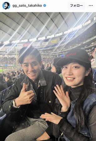ＧＧ佐藤氏のインスタグラム＠ｇｇ＿ｓａｔｏ＿ｔａｋａｈｉｋｏより