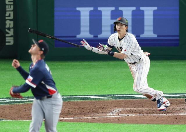 周東ダメ押し３ラン！ＮＰＢ選手初弾