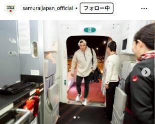 侍ジャパン公式インスタグラム（＠ｓａｍｕｒａｉｊａｐａｎ＿ｏｆｆｉｃｉａｌ）より