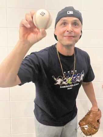 大谷のホームランボールをゲットしたラバート・バルデスさん
