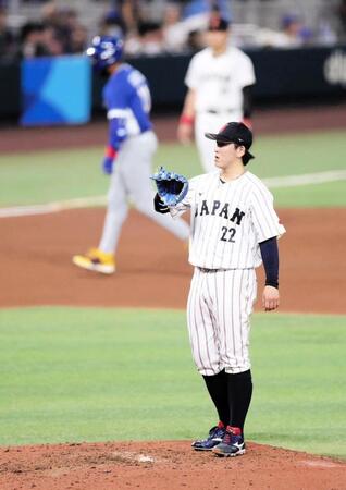 　５回、２ランを浴びた隅田（撮影・伊藤笙子）