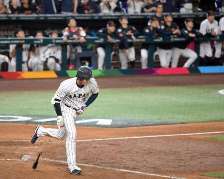 ９回、遊飛に倒れ最後の打者となった大谷（撮影・伊藤笙子）