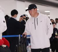 ＷＢＣを終え、帰国した野球日本代表の井端監督