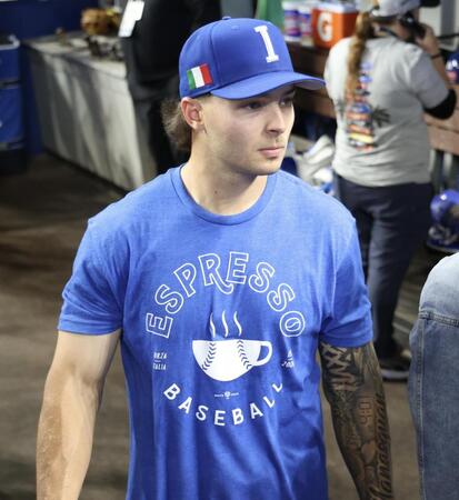 イタリア代表のチームＴシャツ＝１６日