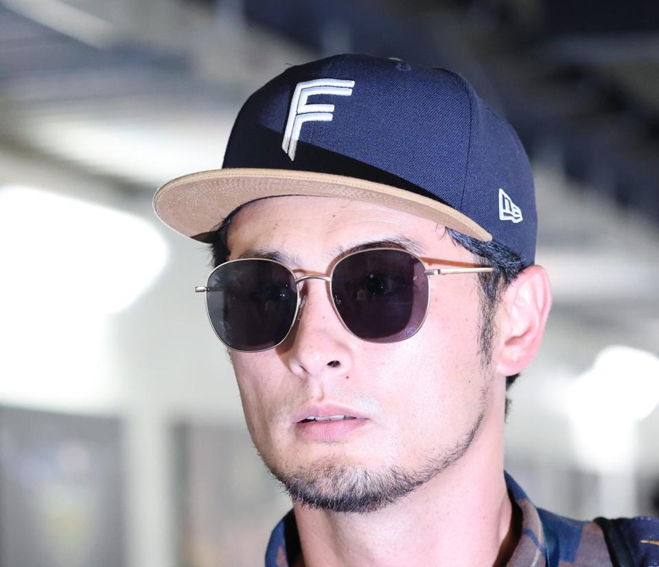 ベネズエラに敗れ引き揚げるアドバイザーのダルビッシュ