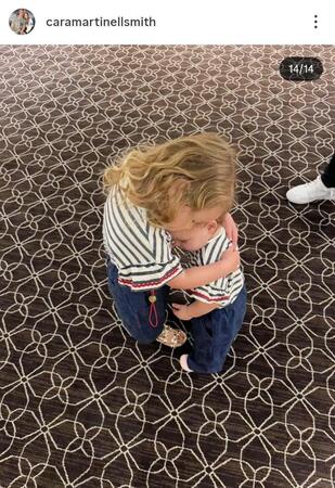 スミスの妻カーラさんのインスタグラム＠ｃａｒａｍａｒｔｉｎｅｌｌｓｍｉｔｈ（３月１９日付）より