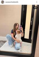 スミスの妻カーラさんのインスタグラム＠ｃａｒａｍａｒｔｉｎｅｌｌｓｍｉｔｈ（３月１９日付）より