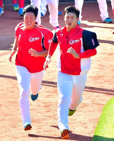 　高橋樹也（左）と高橋昂也