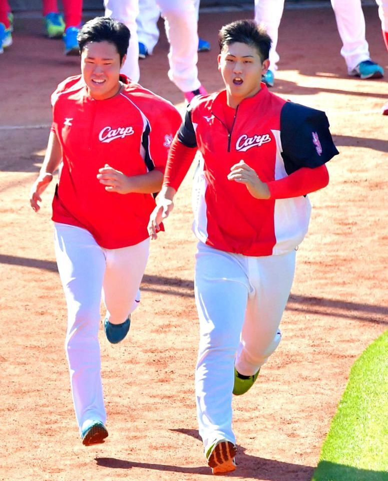 　高橋樹也（左）と高橋昂也