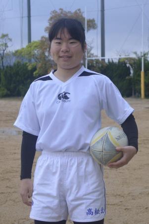 　香川県内の高校ラグビー部で初の女子部員となった高松北・山地可恋