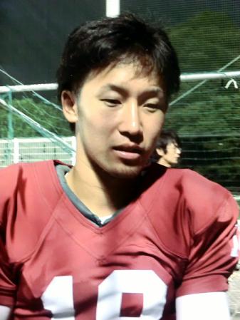 ３本のＴＤパスを通した立命大ＱＢ・奥村竜太郎