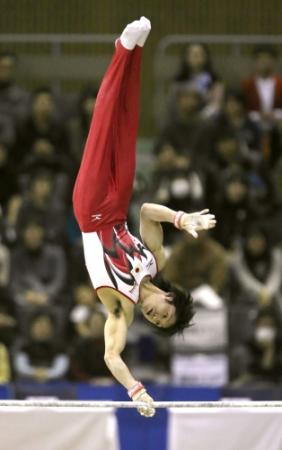 ２冠を達成した内村航平