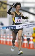 ２７歳伏兵・松村８位　東京マラソン