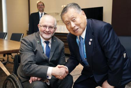 森会長、IPC会長と会談/スポーツ/デイリースポーツ online