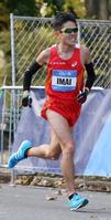 マラソン、男子では今井が７位