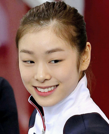 ソチ五輪銀メダリストのキム・ヨナ