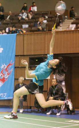 　女子シングルス予選で初戦敗退した高橋明日香