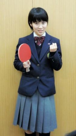 世界卓球で代表入りした平野美宇