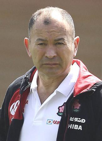 　エディー・ジョーンズ・ヘッドコーチ（ＡＰ＝共同）