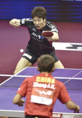 水谷4強ならず 松平&丹羽組「銅」