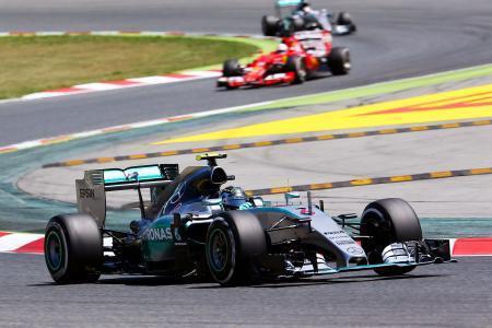 　今季初勝利で通算９勝目を挙げたメルセデスのニコ・ロズベルク